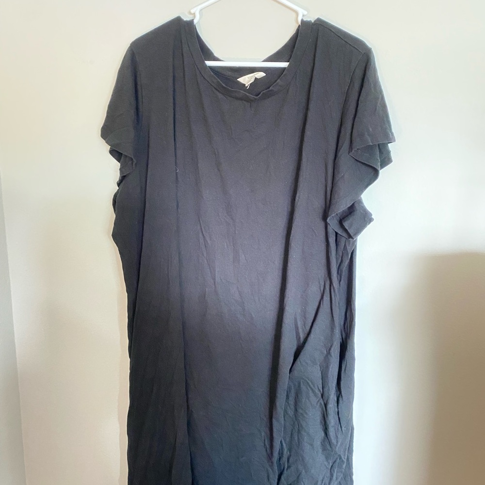 Walmart- Black T Shirt Dress
